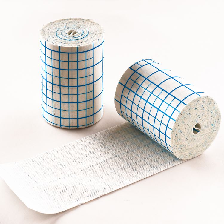 adhesive wound dressing roll
