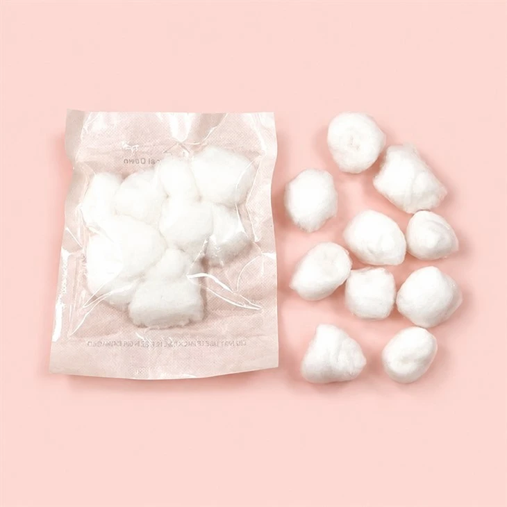 disposable medical cotton wool ball