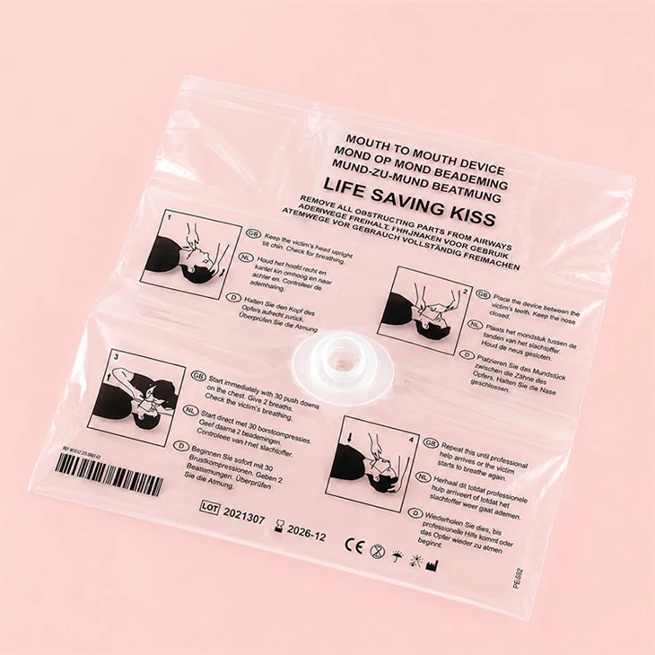 mouth-to-mouth resuscitation mask