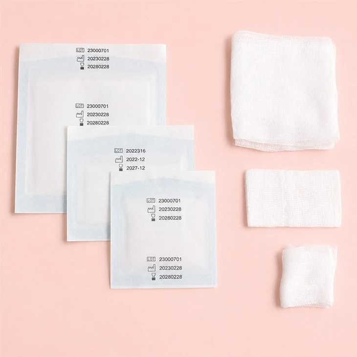 individually packed sterile gauze sponge